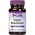 BlueBonnet Super Bromelain Vegetarian Capsules, Pineapple, 500 mg, 30 Count