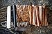 Fatwood 100% Natural Firestarter Sticks Hand Cut In The USA Ferro Rod Ferrocerium Flint Jute Fatwood Chips Striker Tin Container Survival Emergencies Camping Steve Kaeser since 1989thumb 1