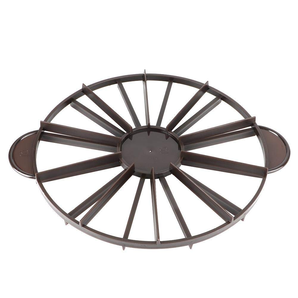 Fdit Cake Portion Slice Marker 10 or 12 Piece Cake Divider Cutter Cake Slicer for Pound Cake and Equal Portion Baking Tool