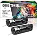 Cool Toner Compatible for HP 202A CF500A 202X CF500X Toner Cartridge for HP M281fdw HP Laserjet Pro M254dw MFP M281cdw M281fdw M281dw M280nw M254 M281 Toner Printer Ink (Black Cyan Magenta Yellow)