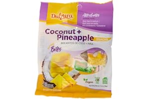 Dulzura Borincana Treats - Grated Coconut Infused with Pineapple Flavors - 3.4 oz (Pack of 1)