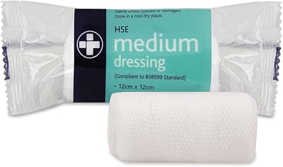 Reliance Medical Medium Sterile HSE Dressing 12x12 cm Pack of 10 Individually