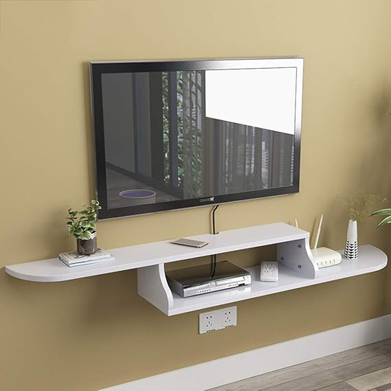 Regal Moderner TV-Standschrank TV-Konsolen Medienspeicher Entertainment