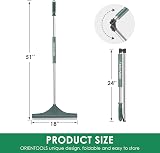Grass Rake Artificial Grass Turf Brush with Foldable Handle 80-130 cm view 3