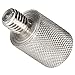 Neewer Nickel Brass Durable Solid 2 Pieces 3/8-inch Male to 5/8-inch Female Screw Thread Adapter for Microphone Mounts and Stands (Silver)