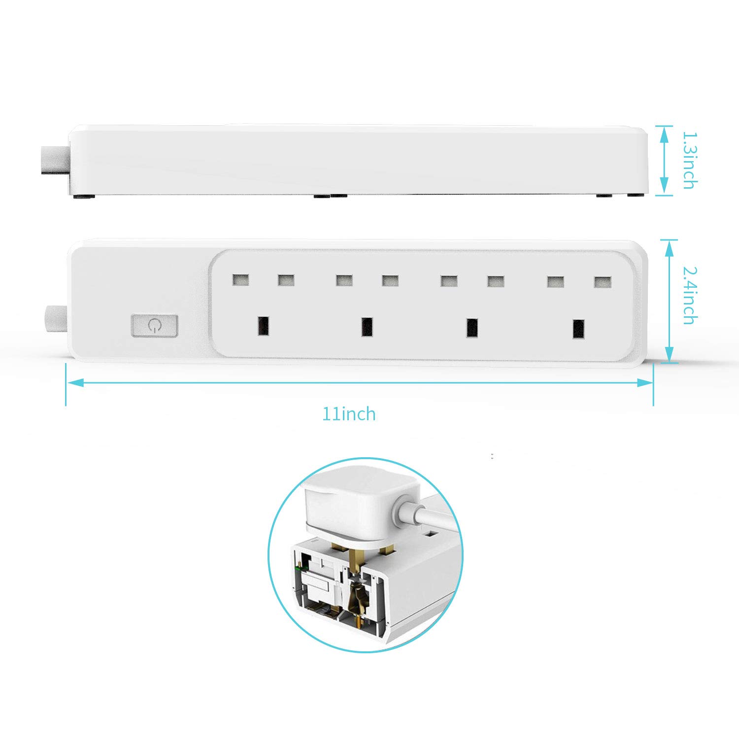 meross smart wifi surge protector