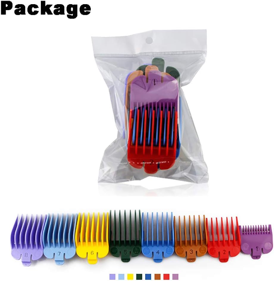 beard trimmer comb sizes