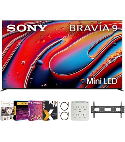 Amazon.com: Sony K85XR90 BRAVIA 9 85 inch 4K HDR Smart QLED Mini