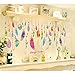 Kaimao Colorful Creative Dream Catcher Feathers Wall Stickers Art Decal Murals Removable Wallpapers for Home Decoration