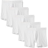 Amazon Essentials Men's Cotton Jersey Boxer Shorts Underwear, Pack of 5