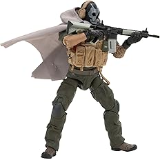Call of Duty "Ghost (Jawbone) - 6.5-inch Articulated Figure with Swappable Hands and Weapon Accessories