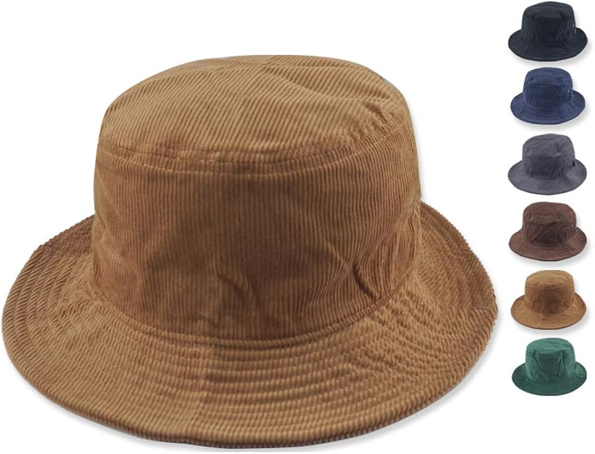 Amazon (ニューハッタン)NEWHATTAN COTTON CORDUROY BUCKET HAT コーデュロイ バケットハット