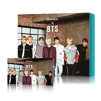 Download Amazon Com Mediheal X Bts Facial Mask Sheet Special Set Mask Sheet 10ea Bts Photocard 14ea 04 Skin Soothing Care Beauty PSD Mockup Templates