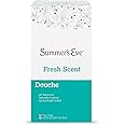 Summer's Eve Douche Fresh Scent 4.5 oz Size (Pack of 2) pH Balanced, Dermatologist & Gynecologist Tested