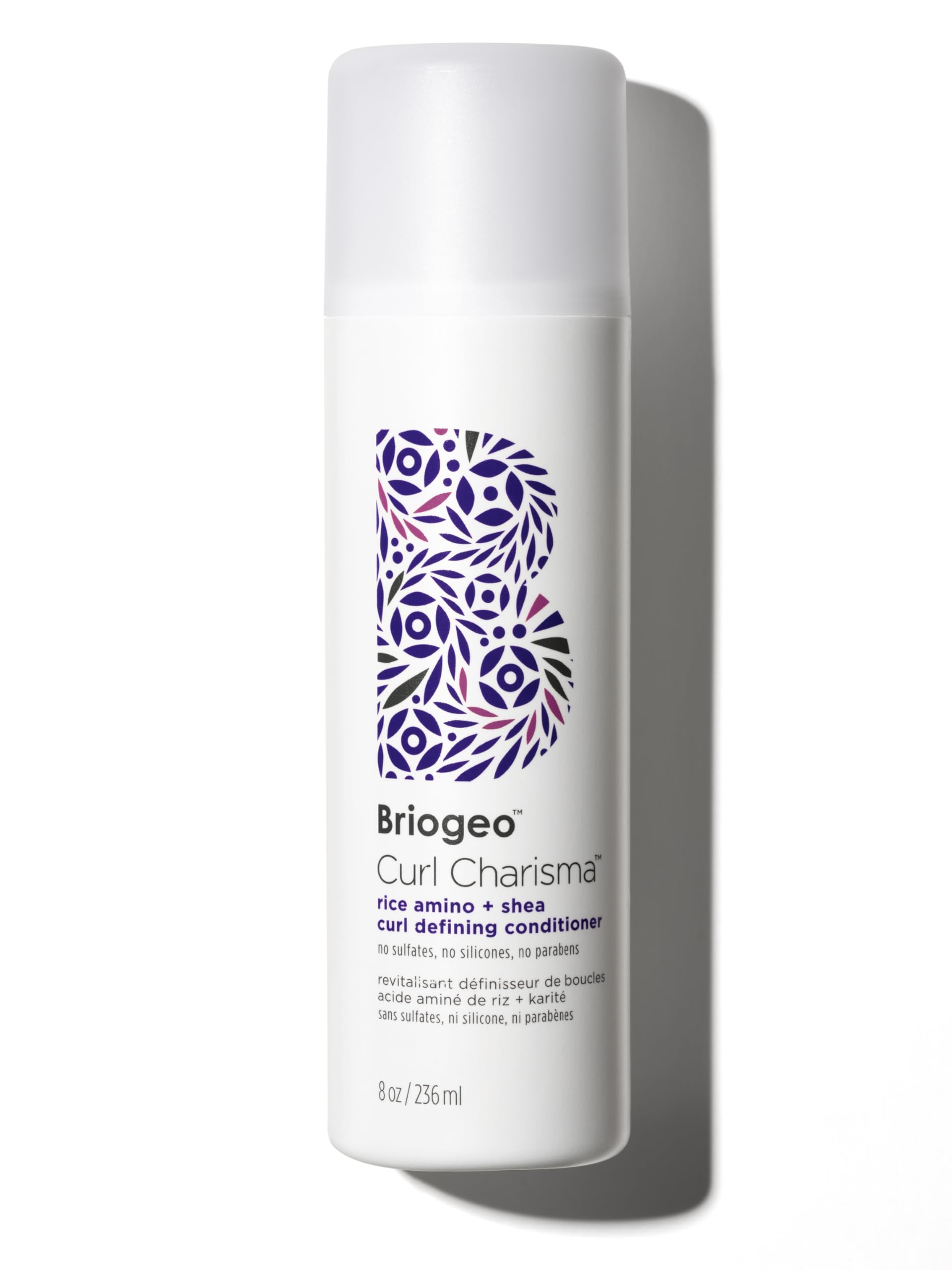 Briogeo Curl Charisma Hydrating Conditioner, Define and Moisturize Wavy, Curly, and Coily Hair, Vegan, Phalate & Paraben-Free - 236ml