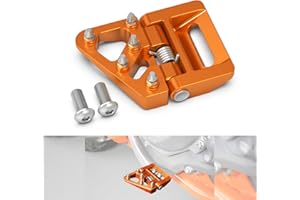 NICECNC Dirt Bike Brake Pedal Tip Foldable Compatible with KTM 125-450 XC XCF SX SXF 2016 125-500 XC XCF XCW SX SXF EXC EXCF TPi 6D 2017-2024,See Fitment