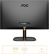 AOC 22B2H 22 inch FHD Monitor 75Hz VA Frameless Low Blue Flicker Free HDMI VGA view 4