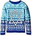 Blizzard Bay Big Boys' Star of David Hanukah, Light Blue/White/Navy, Large