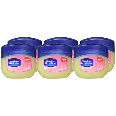 Set of Six Vaseline Baby Gentle Protective Petroleum Jelly-1.7 oz Travel size