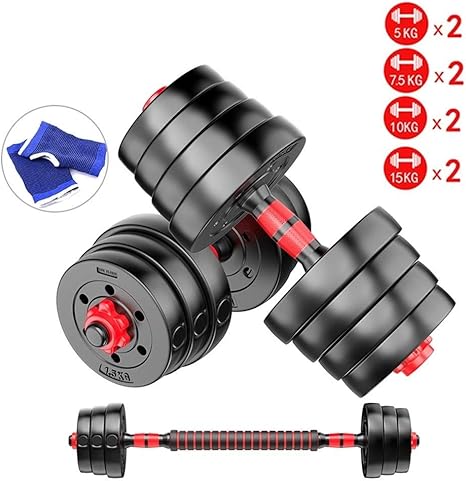Mancuernas Fitness y ejercicio Mancuernas Mancuerna ajustable ...