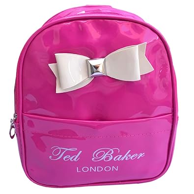 SAISAN Kids Polyester Tote Bag Small With Zipper Lock & Front Pocket - Assorted Color Size: [8.5X3.5X10inch]