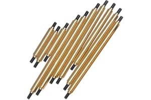 MOHERO Brass Metal Steering & Suspension Linkage Kit Upgrade Parts for 1/10 RC TRX-4 TRX4 Car Pack of 10