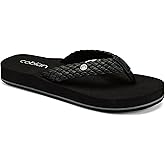 Cobian Braided Bounce – Women’s Sandals With Extra-Thick Cushion – Soft Flip Flops for Women With Arch Support