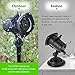 Tomshine Wall Landscape Projector Lamp Rotating LED Light 12 Patterns Love/Heels 12 Replaceable Slides for Birthday Party Valentine's Day Celebration Xmas