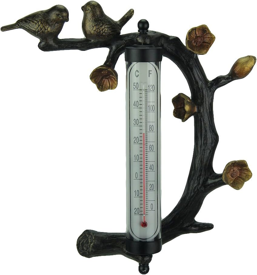 Best Mercury Free Indoor/Outdoor Home/Garden Wall Thermometer.