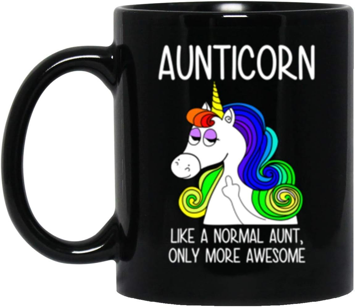 unicorn aunt mug