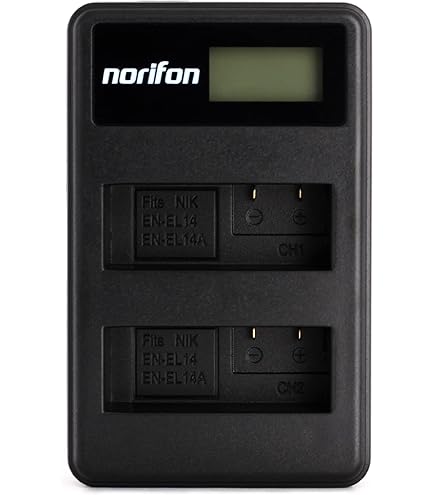 Amazon.com : Norifon EN-EL14 USB Charger for Nikon Coolpix P7000