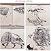 Black Micro-Pen Fineliner Pens, Beupro Black Pigment Liner Precision Micro Liner Drawing Pens for Sketching Drawing Drafting Office Documents Comic Manga Scrapbooking and School Using