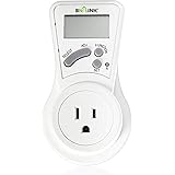 BN-LINK LCD Plug in Power Energy Meter Voltage Amps Electricity Usage Monitor Wall Socket Outlet