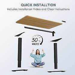 Furmax Electric Height Adjustable Standing Desk