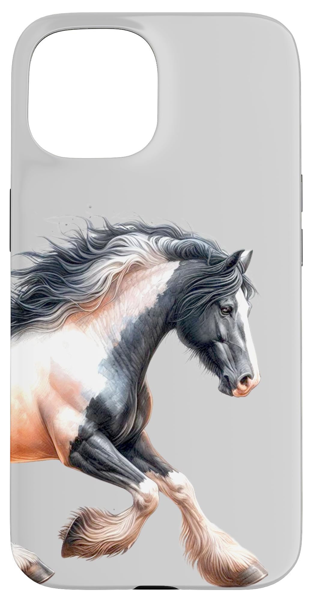 Shire Horse x White Horse Case for iPhone 15