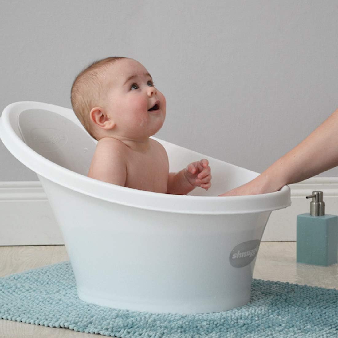 shnuggle baby bath tub compact support seat