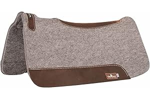 Classic Equine Blended Felt Saddle Pad, 3/4-inch Thick, 31-inch x 32-inch