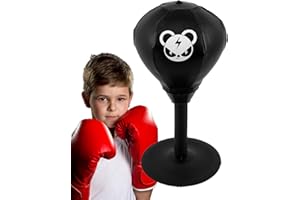 Desktop Punching Bag, Fun Punch Rage Bag with Suction Cup, Desk Boxing Bag for Stress Relief, Stress Buster Sandbag Punch Bag
