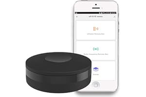 GAODUCASH Smart IR RF Universal Remote: Infrared WiFi Remote Controller, IR/RF Smart Home Hub, IR Emitter and RF Blaster for Fan AC TV DVD, Tuya/Smart Life App Control, Compatible with Alexa Google Assistant