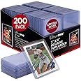 Ultra Pro Toploaders and Card Sleeves Bundle – 3" x 4" Clear Regular Toploaders & Soft Penny Sleeves for Standard Size Cards 