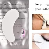 Sunallwell 100 Pairs Under Eye Gel Pads Eyelash Extension Lint Free Patches view 6