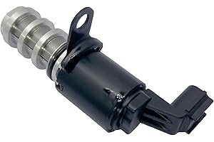 TorqueVance Control Valve Solenoid VVT 15830-59B-004 Compatible with 2018-2021 Accord, 2017-2021 CR-V, 2016-2021 Civic