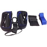 Suspension Trainer System for Full Body Workout, Adjustable Straps