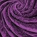 Bare Home Fleece Blanket - Twin/Twin Extra Long - Ultra-Soft Lightweight for Bed, Sofa, and Couch - Luxury Microplush - Cozy Warm Blanket (Twin/Twin XL, Plum)
