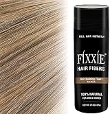 FIXXIE Hair Fibres DARK BLONDE 27.5g Bottle Hair Concealer Keratin Fibers view 2