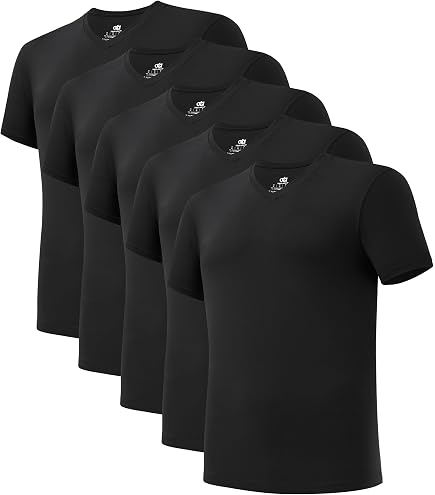 Mr. Davis Men's Long Sleeve Bamboo Viscose Base Layer Undershirt