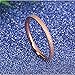 Womens 2mm Stainless Steel Sand Blast Finish Rose Gold Wedding Band Engagement Domed Ring