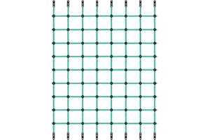 BeneLabel Climbing Cargo Net, Indoor Climbing net, Outdoor Cargo Webbing Net, Military Climbing Cargo Net, 100% Nylon Material Rope Ladder, 70" x 119"