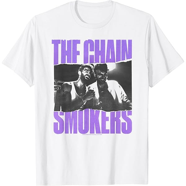 Amazon.com: The Chainsmokers - The Party Never Ends T-Shirt