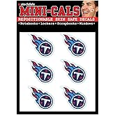NFL Tennessee Titans Face Tattoos, Team Colors, One Size